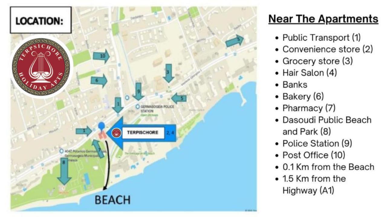 לימסול Terpsichore Holiday Apts מראה חיצוני תמונה